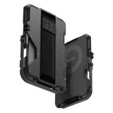 AULUMU Multifunctional Card Holder - MagSafe Compatible - Black Carbon