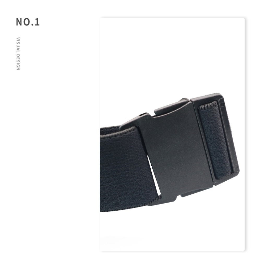 Sports Running Belt with Pocket for Phone and Accessories - Blue / Grey