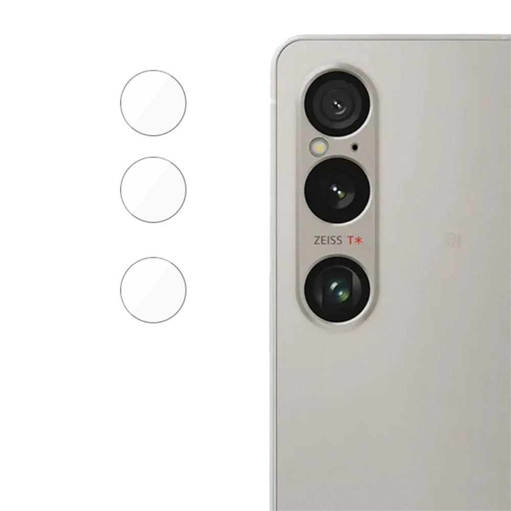 Sony Xperia 1 VI Camera Lens Tempered Glass - Transparent