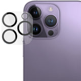 IMAK iPhone 16 Pro / 16 Pro Max Tempered Camera Lens Protective Glass - Transparent / Black