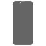 iPhone 16 Plus Hardened Glass with Privacy - Full-Fit - Black Edge