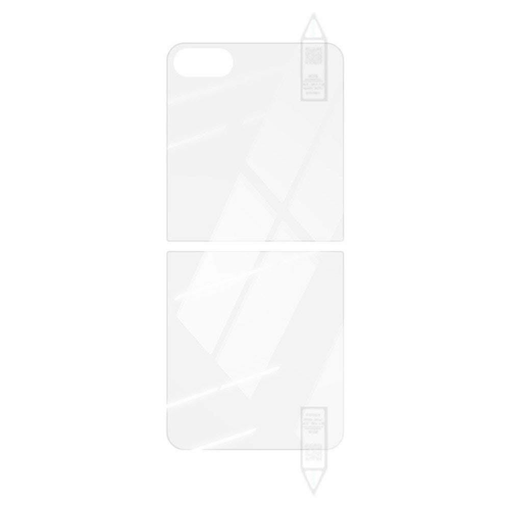 Samsung Galaxy Z Flip6 RURIHAI - Tempered Screen Protector Glass - Case Friendly - Transparent