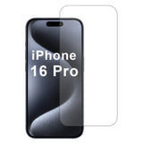 iPhone 16 Pro Screen Protection 2.5D Tempered Glass - Case Friendly - Transparent