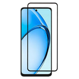 Oppo A60 Tempered Glass Screen Protector - Transparent / Black Edge