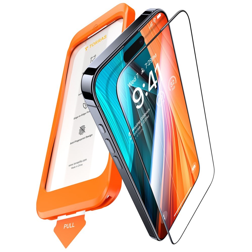 iPhone 18 Pro Max / 17 Pro Max TORRAS HD Shield Screen Protector - Transparent