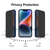 ENKAY iPhone 16e Anti-Spy Tempered Privacy Screen Protection - Transparent