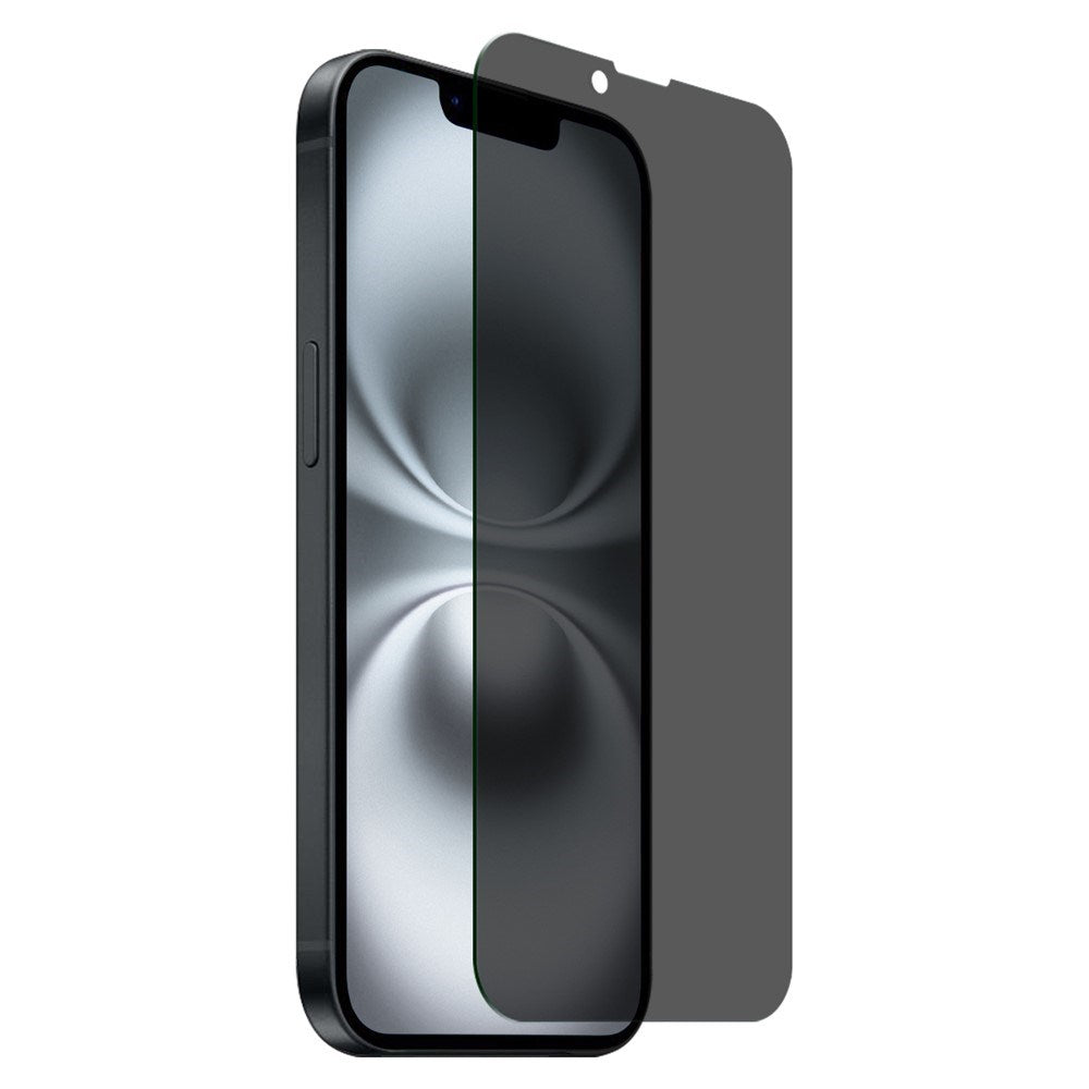 NORTHJO iPhone 16e Screen Protector - Tempered Glass 0.3mm - Privacy Function - Transparent
