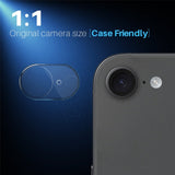 NORTHJO iPhone 16e Tempered Camera Lens Glass - Transparent