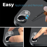 NORTHJO iPhone 16e Tempered Camera Lens Glass - Transparent