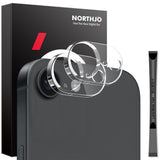 NORTHJO iPhone 16e Tempered Camera Lens Glass - 2 pcs. - Transparent