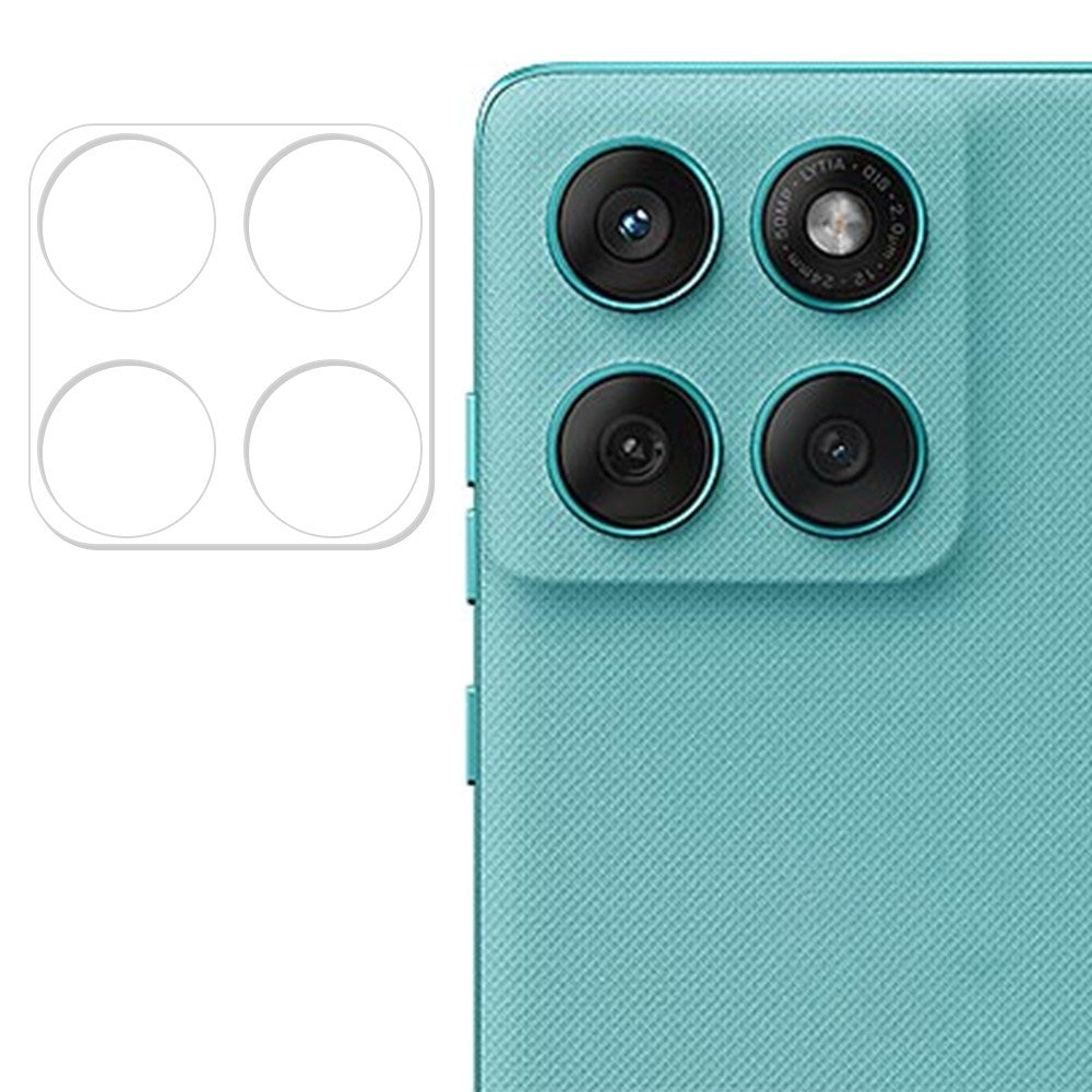 Motorola Edge 60 / Edge 60 Fusion Tempered Protective Glass for Camera Lens - Transparent