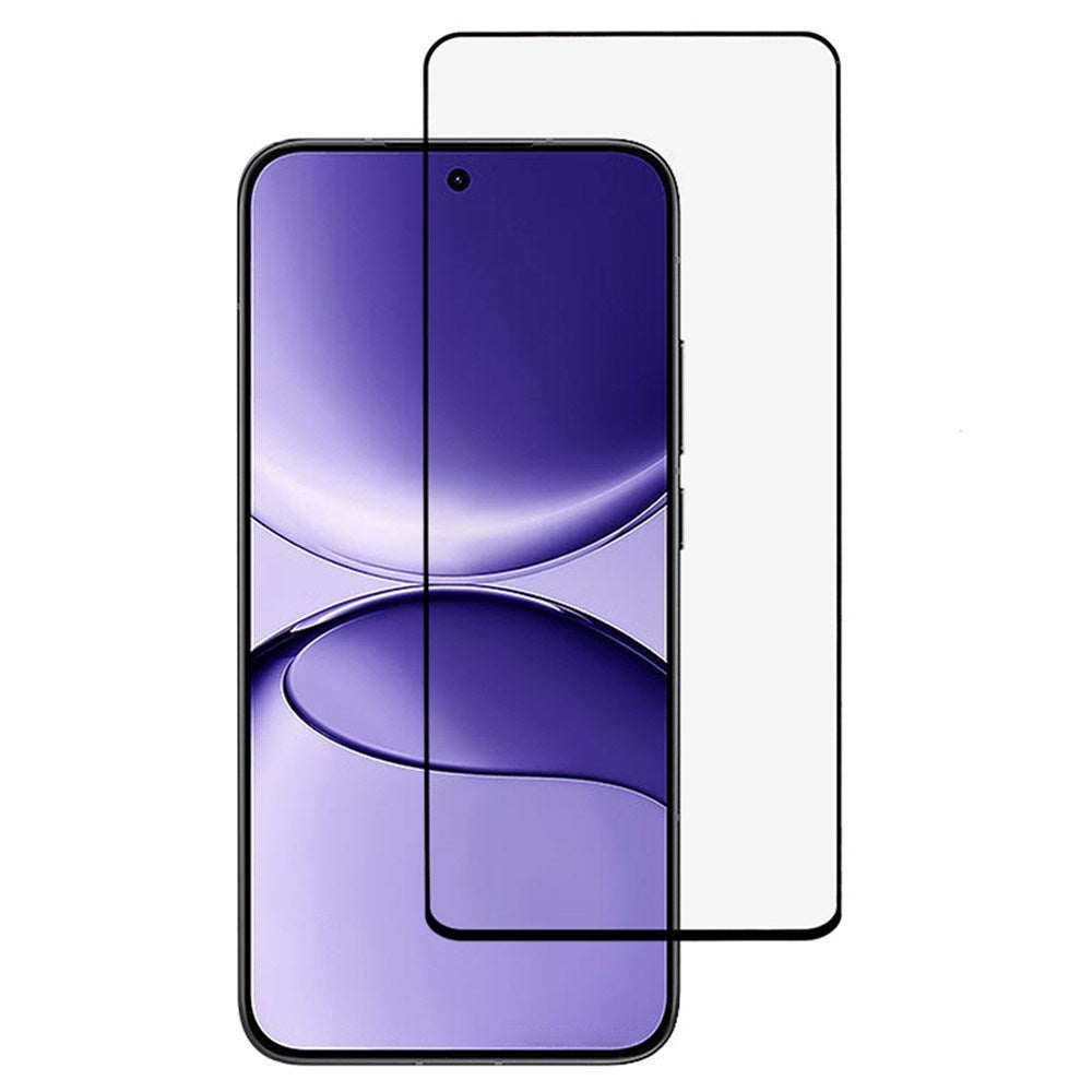 Xiaomi Poco F7 Tempered Screen Protector Glass - Transparent / Black Edge