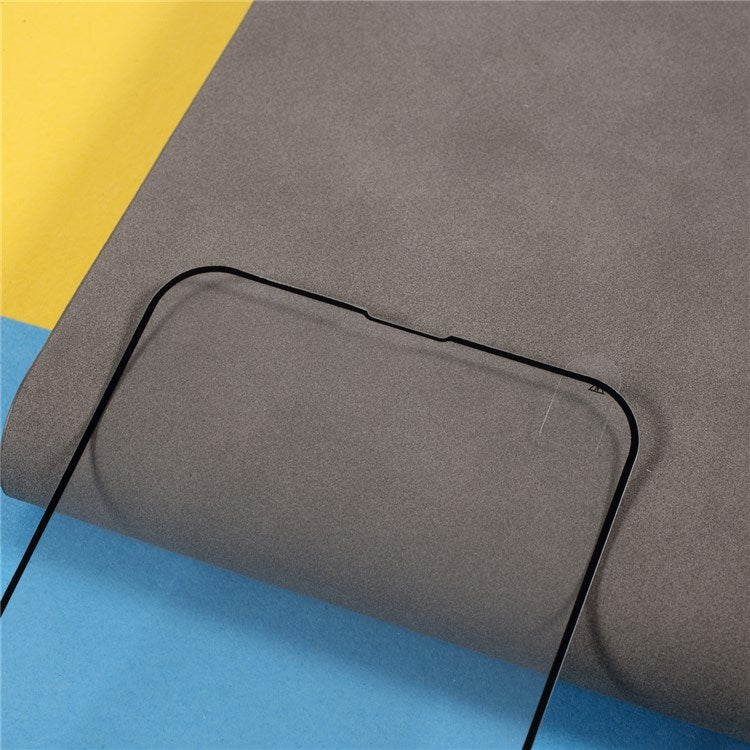 iPhone Air Tempered Screen Protector Glass - Transparent / Black Edge