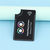 Samsung Galaxy Z Flip7 Camera Lens Protection Set - Tempered Glass - Multicolour