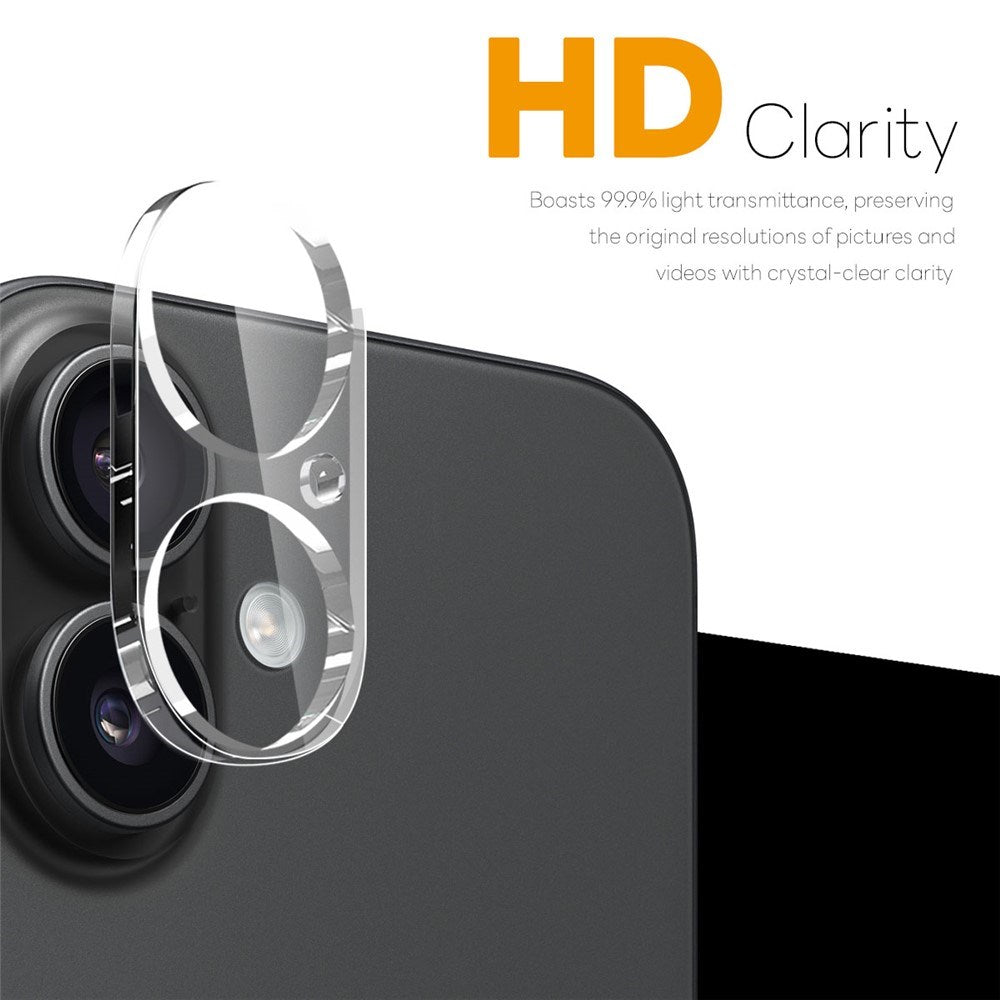 NORTHJO iPhone 17 Tempered Camera Lens Glass - Transparent