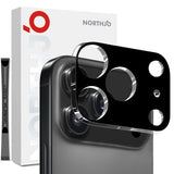 NORTHJO iPhone 17 Pro Max Tempered Camera Lens Glass - Black