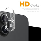NORTHJO iPhone 17 Tempered Camera Lens Glass - Transparent - 2 Pcs.