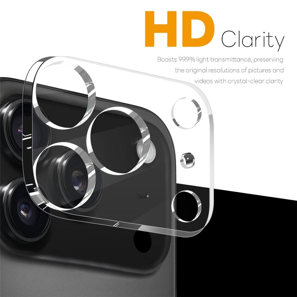 NORTHJO iPhone 17 Pro Max Tempered Camera Lens Glass - Transparent - 2 Pcs.