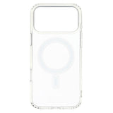 iPhone 17 Pro - 360° Protection set w. Screen Protection | MagSafe Case | Camera Lens Protection - Transparent / Black Edge