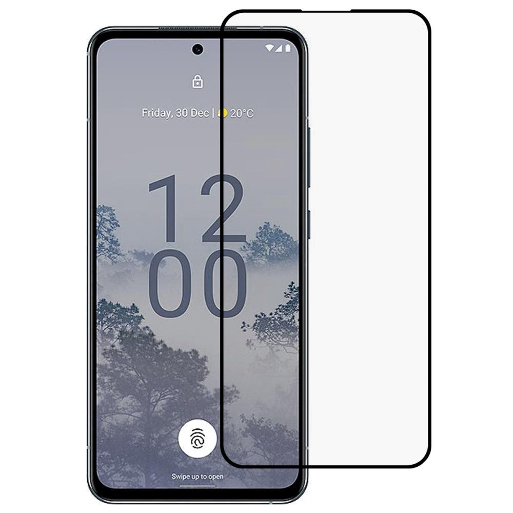 Nokia X30 Full Fit Tempered Glass - Case Friendly - Screen Protector - Transparent