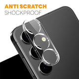 NORTHJO Samsung Galaxy S25 FE Tempered Camera Lens Glass - Transparent
