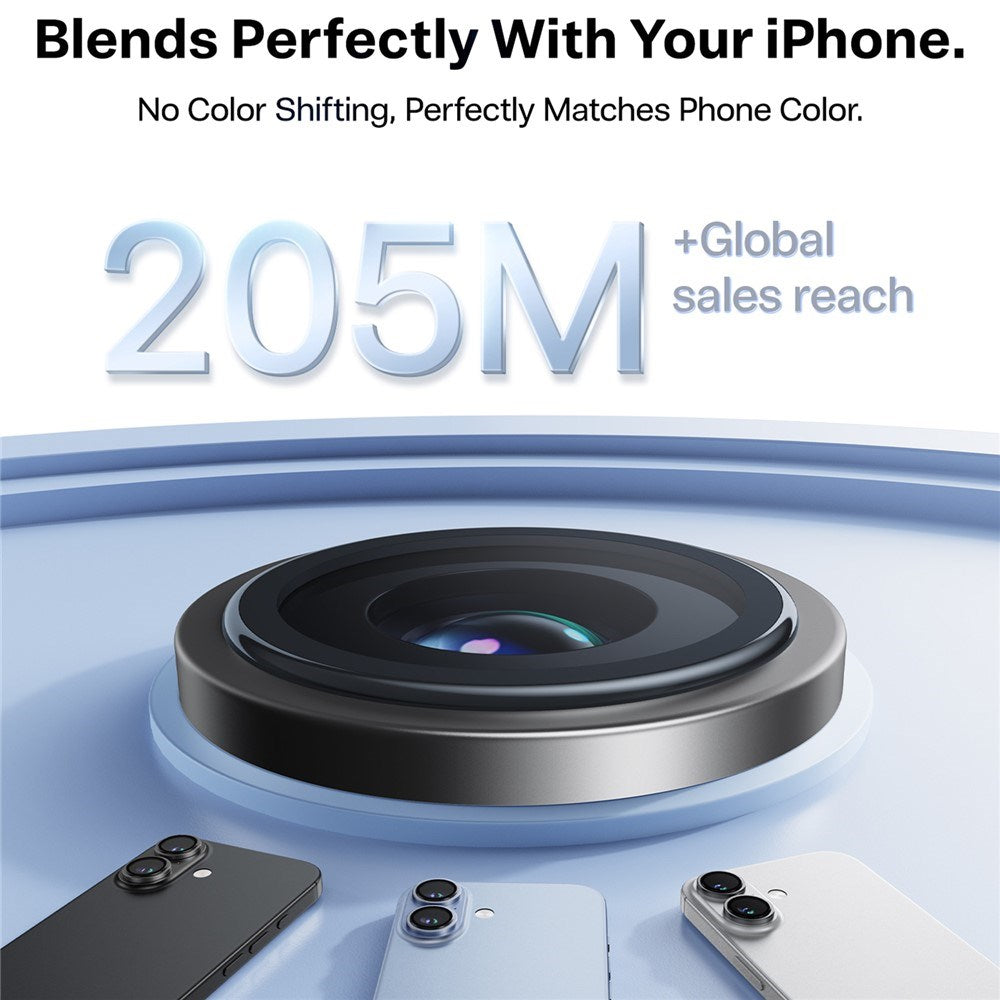 TORRAS iPhone Air LensGuard Camera Lens Protector Glass - Black