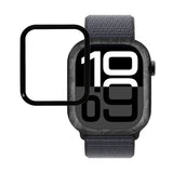 Apple Watch 11 / 10 (42mm) Tempered Glass Screen Protector - Transparent / Black Edge