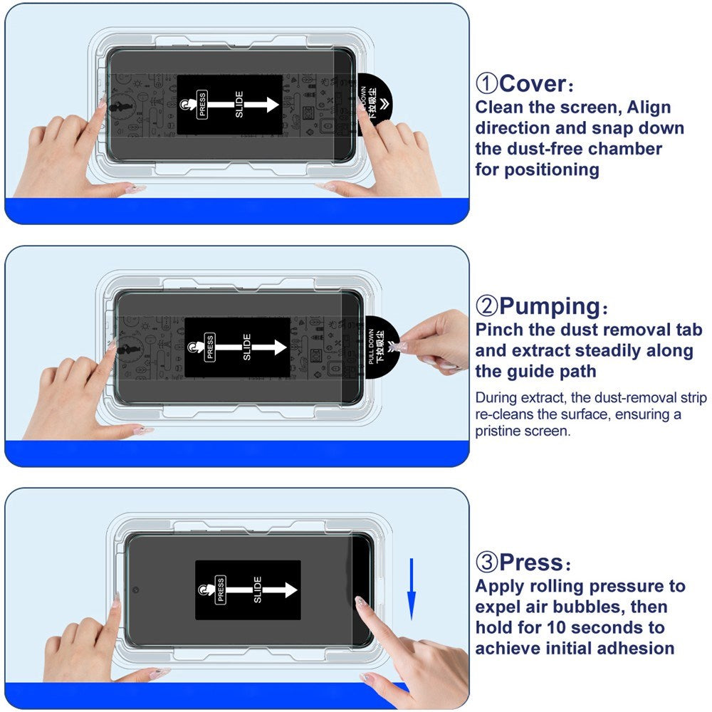 Xiaomi 15T / 15T Pro IMAK Tempered Glass Screen Protector - incl. Installation Frame - Transparent