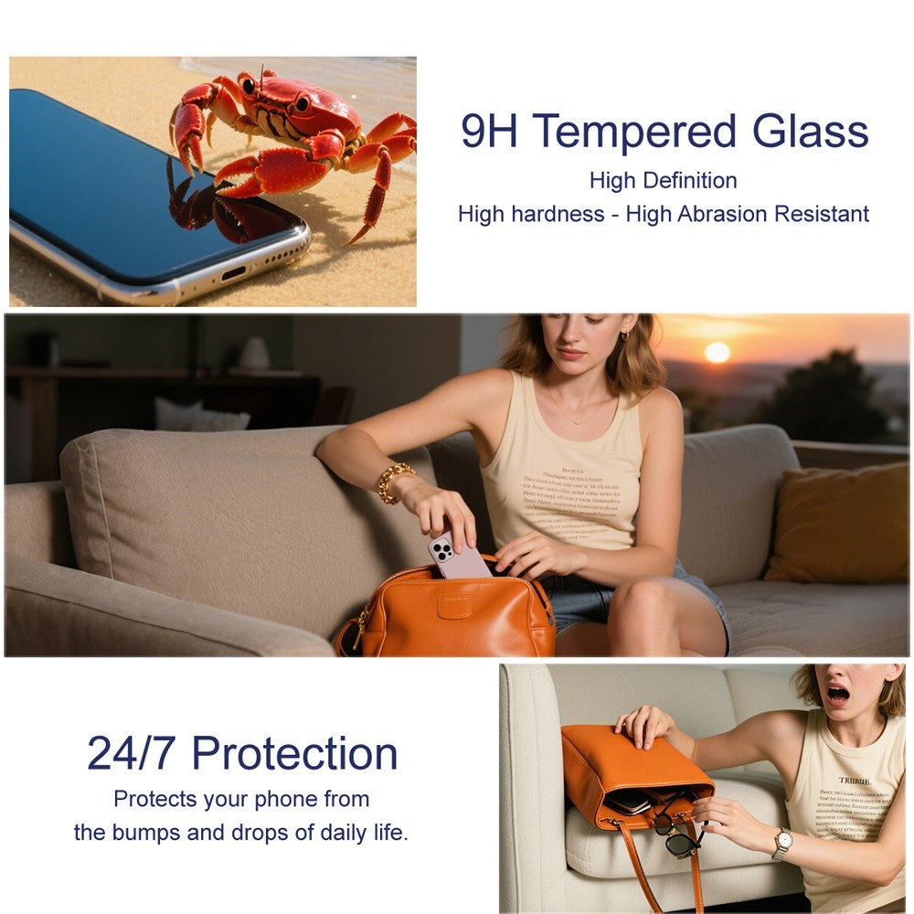 Xiaomi 15T / 15T Pro IMAK Tempered Glass Screen Protector - incl. Installation Frame - Transparent