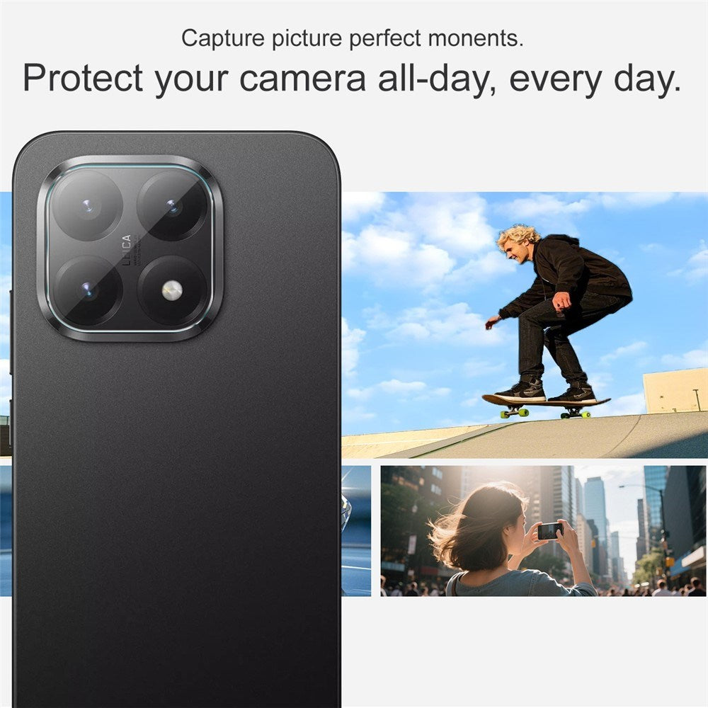 Xiaomi 15T Tempered Camera Lens Protector - Transparent