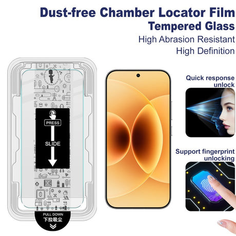 Xiaomi 17 / 17 Pro IMAK Tempered Glass Screen Protector - incl. Installation Frame - Transparent