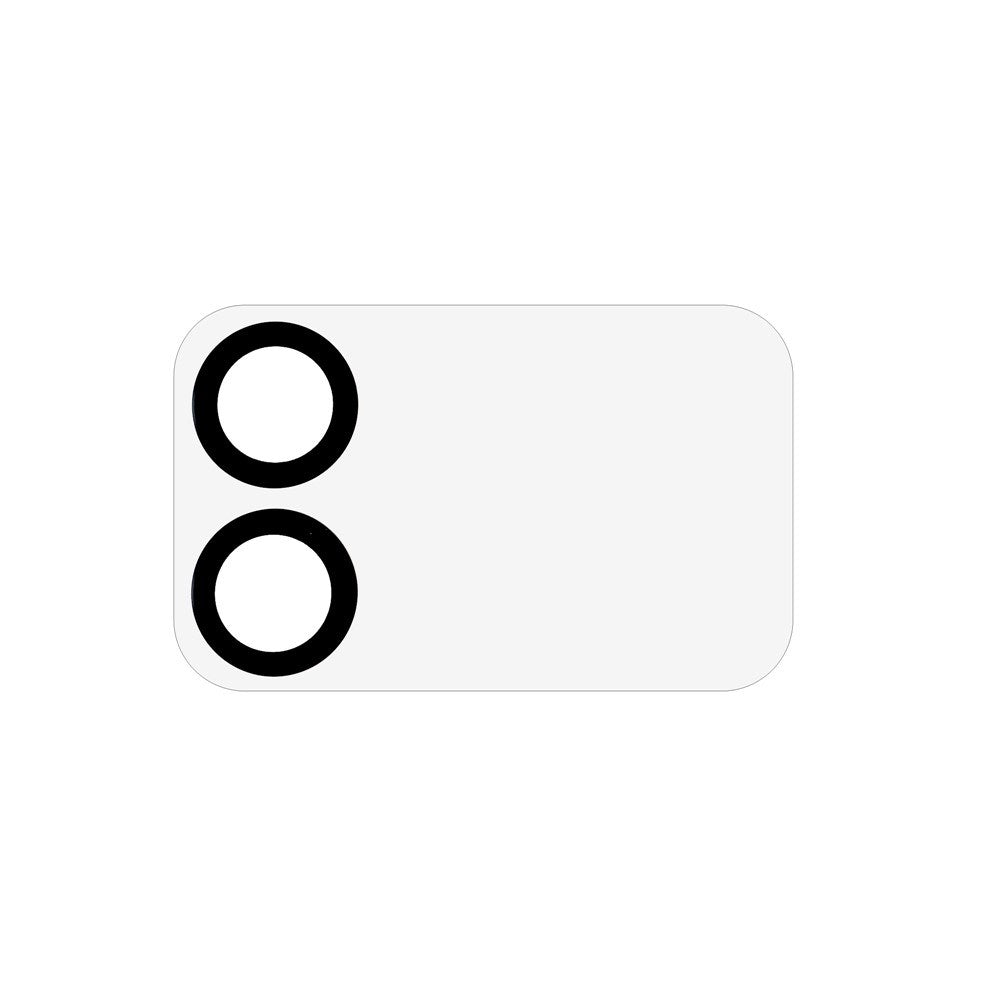 Xiaomi 17 Pro Camera Lens Protective Glass - Transparent / Black