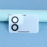 Xiaomi 17 Pro Camera Lens Protective Glass - Transparent / Black