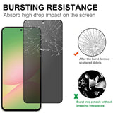 Samsung Galaxy A57 Tempered Glass Screen Protector - Privacy - Transparent