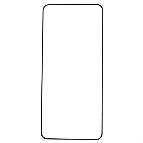 OnePlus 15R Tempered Screen Protector Glass with Fingerprint Unlock - Transparent / Black Edge