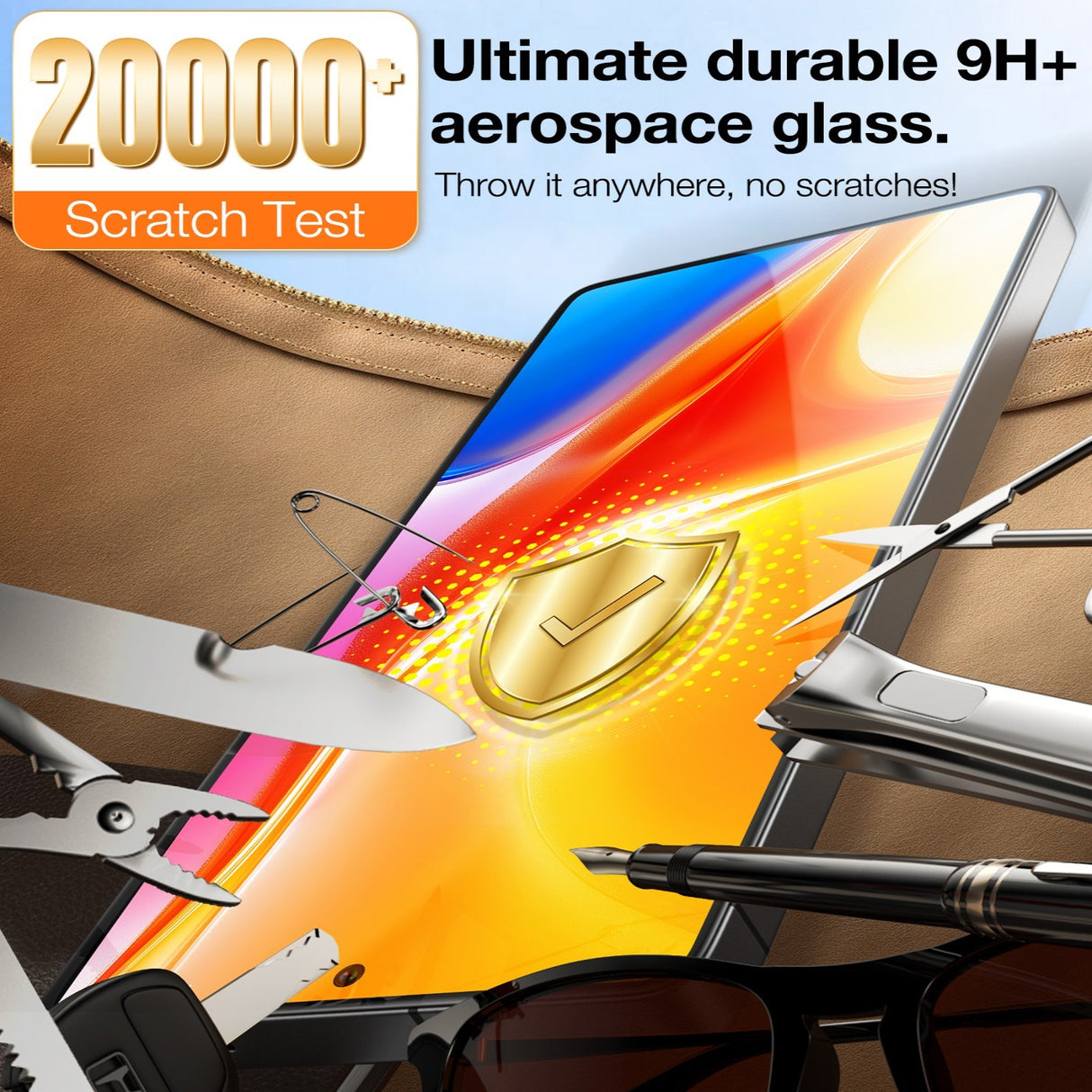Samsung Galaxy S26+ (Plus) TORRAS Glassgo Tempered Screen Protector Glass with Installation Frame – Transparent