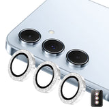 Samsung Galaxy A37 / A57 ENKAY Glitter Camera Lens Protector - Silver