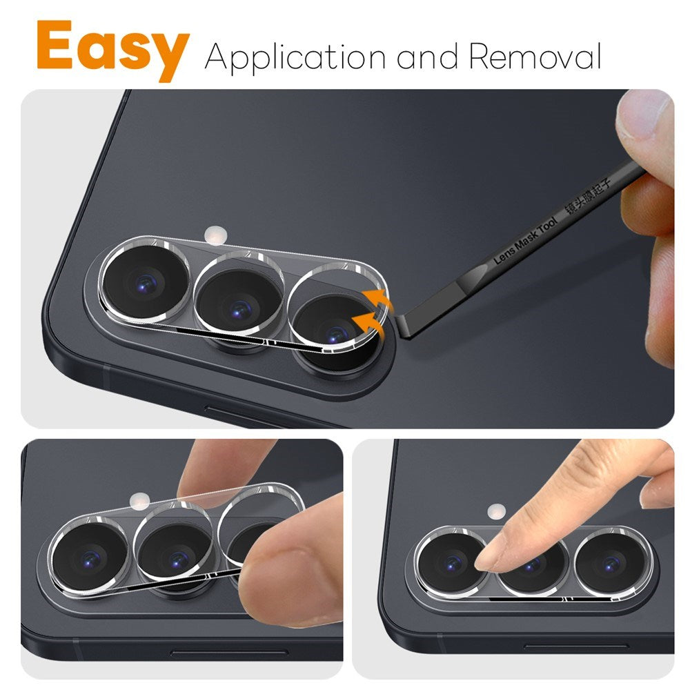 Samsung Galaxy S26 NORTHJO Tempered Camera Lens Protector Glass - 2 pcs - Transparent