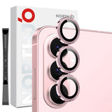 Samsung Galaxy S26 NORTHJO Camera Lens Protection - Metal & Glass - Pink