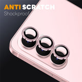 Samsung Galaxy S26 NORTHJO Camera Lens Protection - Metal & Glass - Pink