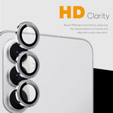Samsung Galaxy S26 NORTHJO Camera Lens Protection - Metal & Glass - Silver