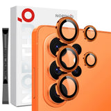 Samsung Galaxy S26 Ultra NORTHJO Camera Lens Protection - Metal & Glass - Orange