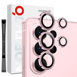 Samsung Galaxy S26 Ultra NORTHJO Camera Lens Protection - Metal & Glass - Pink