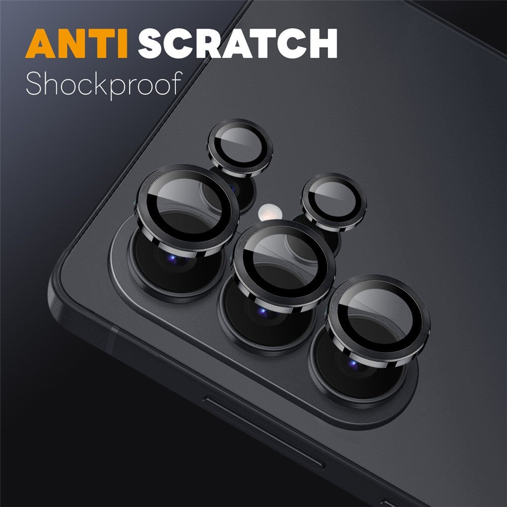 Samsung Galaxy S26 Ultra NORTHJO Camera Lens Protection - Metal & Glass - Black