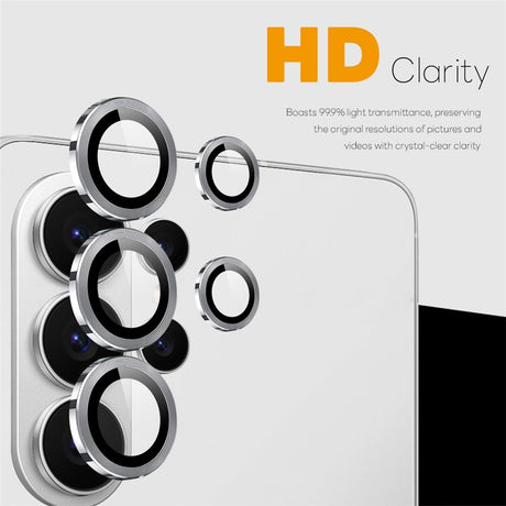 Samsung Galaxy S26 Ultra NORTHJO Camera Lens Protection - Metal & Glass - Silver