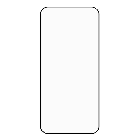 Honor Magic8 Lite Tempered Protective Glass - Transparent / Black