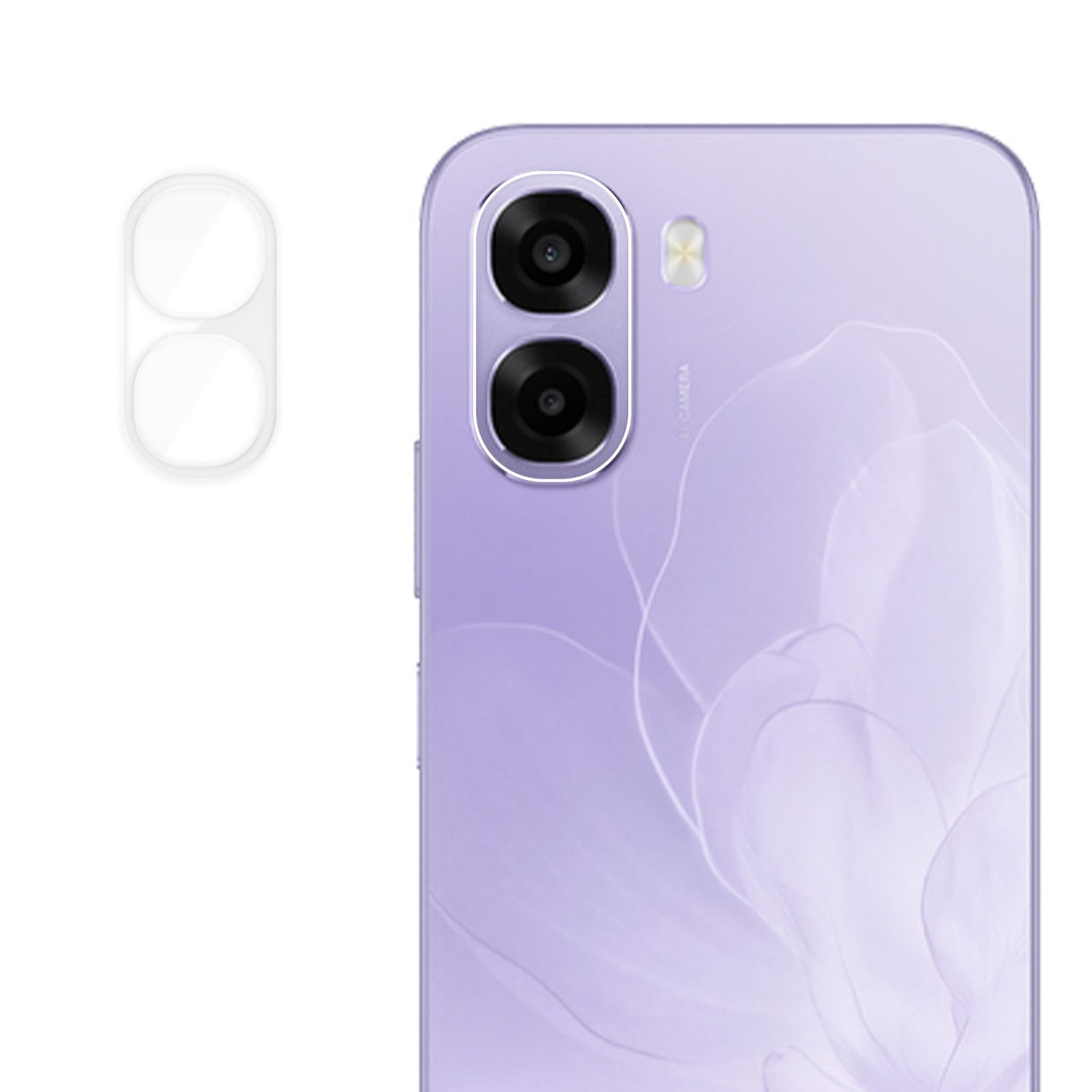OPPO A6x Camera Lens Protective Glass - Transparent