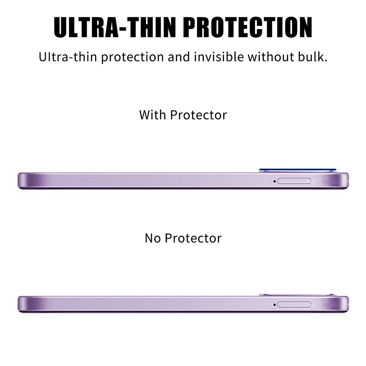 OPPO A6x Camera Lens Protective Glass - Transparent