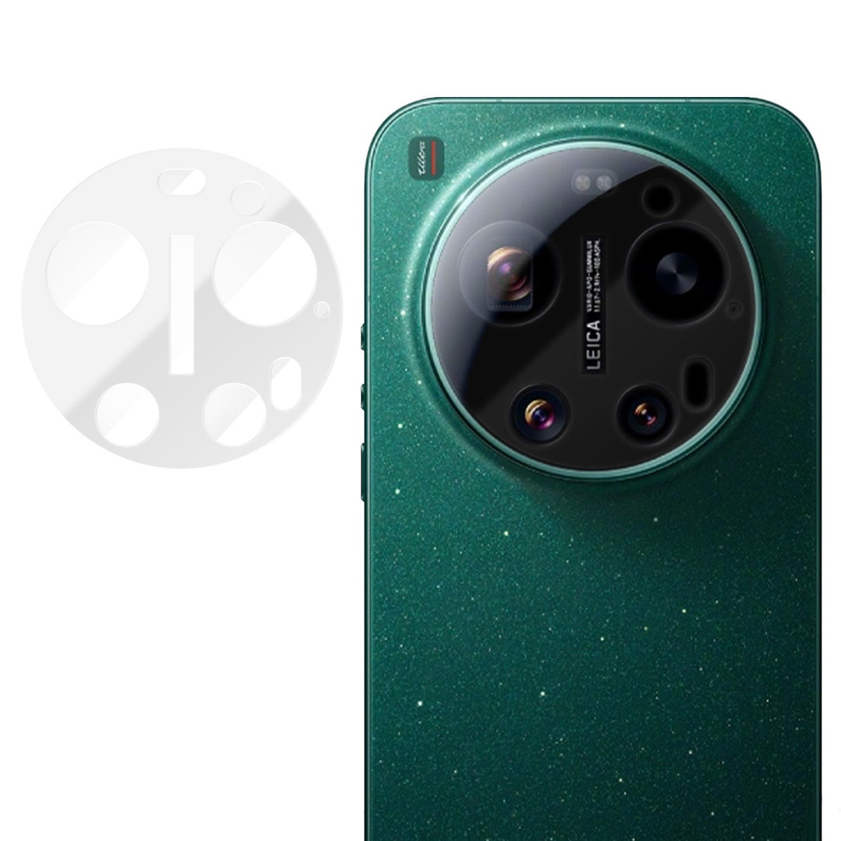 Xiaomi 17 Ultra Tempered Camera Lens Protector Glass - Transparent