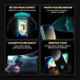 Realme 16 Tempered Glass Screen Protector with Privacy - Transparent